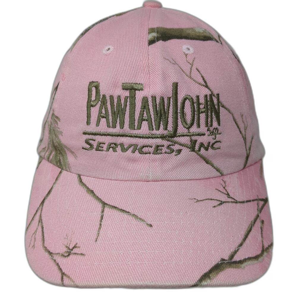 Kati Baseball Cap Pink One Size Camo PawTawJohn Services Inc Strapback Hat